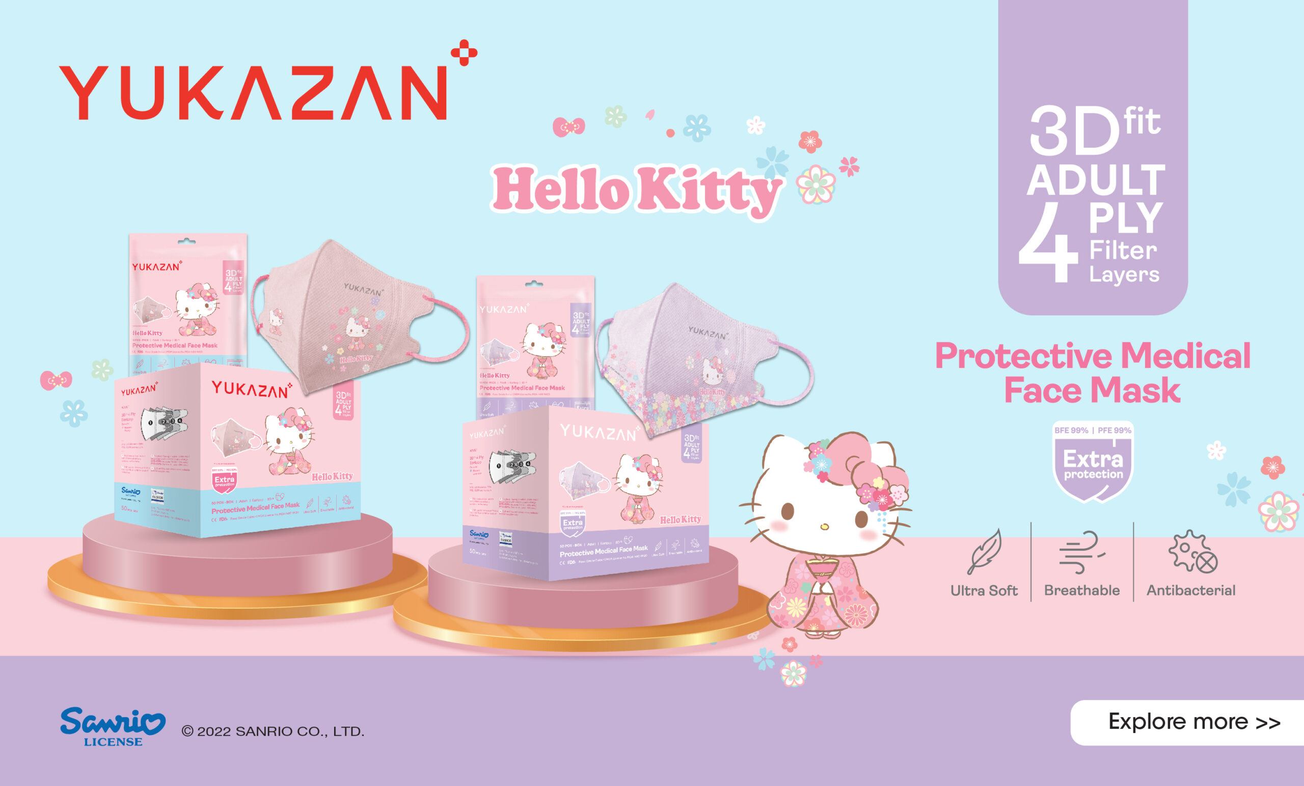 HELLO KITTY 3D FIT (3size)_HELLO KITTY 3D FIT 750 x 452